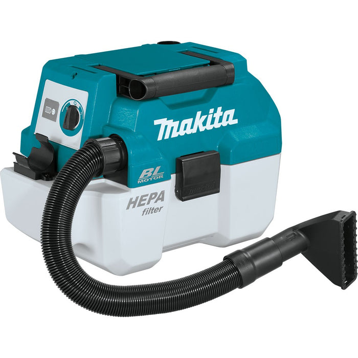 Makita XCV11T 18V LXT Portable Wet/Dry Dust Extractor/Vacuum Kit (5.0Ah) - My Tool Store