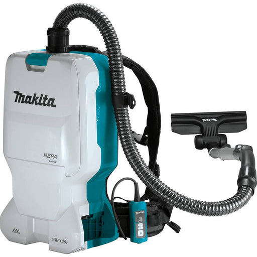 Makita XCV17Z 18V X2 LXT 1.6 Gallon Backpack Dry Vacuum, Tool Only - My Tool Store