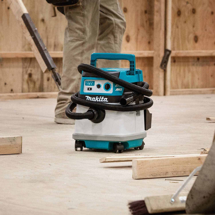 Makita XCV25ZUX 36V (18V X2) LXT Dry Dust Extractor/Vacuum, AWS®, Tool Only - My Tool Store