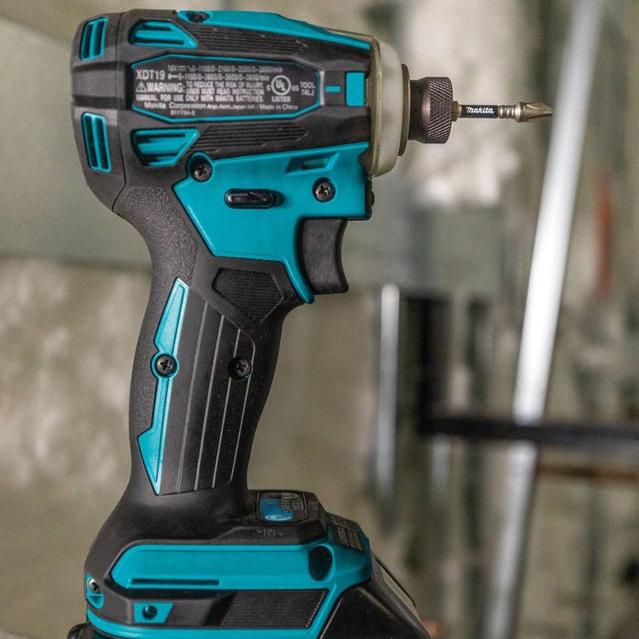 Makita XDT19R 18V LXT Lithium-Ion Compact Brushless Cordless Quick-Shift Mode 4-Speed Impact Driver Kit (2.0Ah)