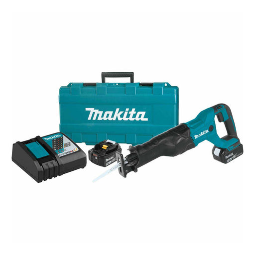 Makita XRJ04T 18V LXT Li-Ion Cordless Reciprocating Saw Kit 5.0Ah - My Tool Store