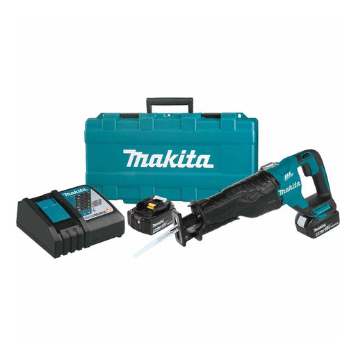 Makita XRJ05T 18V LXT Brushless Cordless Reciprocating Saw Kit 5.0Ah - My Tool Store