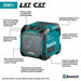 Makita XRM11 18V LXT / 12V max CXT® Lithium-Ion Cordless Bluetooth Job Site Speaker (Tool Only) - My Tool Store