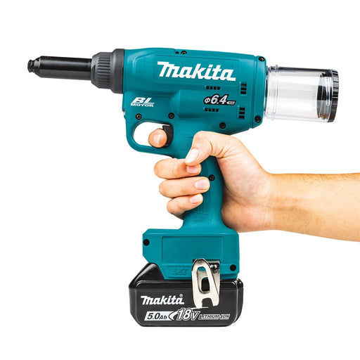 Makita XVR02T 18V LXT Lithium-Ion Brushless Cordless Rivet Tool Kit(5.0Ah) - My Tool Store