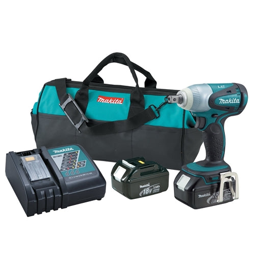 Makita XWT05 18V LXT Lithium-Ion Cordless 1/2" Impact Wrench Kit - My Tool Store