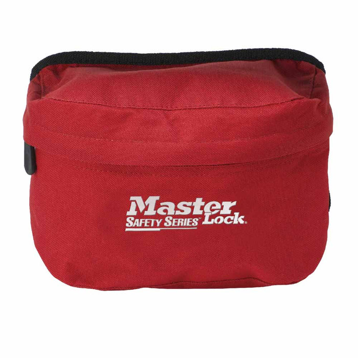 MasterLock S1010 Compact Safety Lockout Pouch Not Keyed, Unfilled, Red - My Tool Store