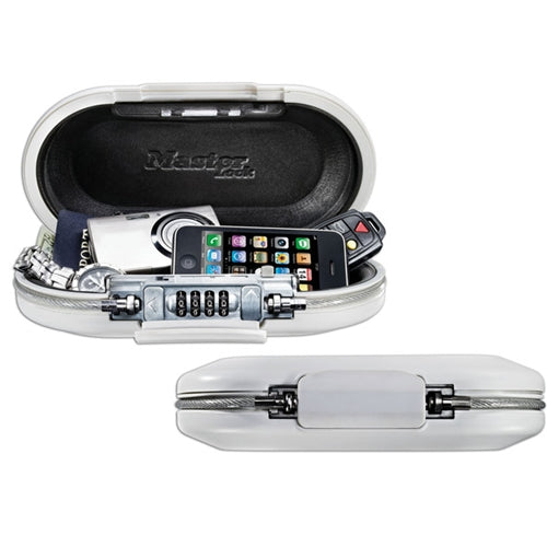 MasterLock 5900DWHT White Personal Portable Safe - My Tool Store