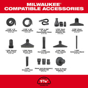Milwaukee 0910-20 M18 FUEL 6 Gallon Wet/Dry Vacuum, Bare Tool
