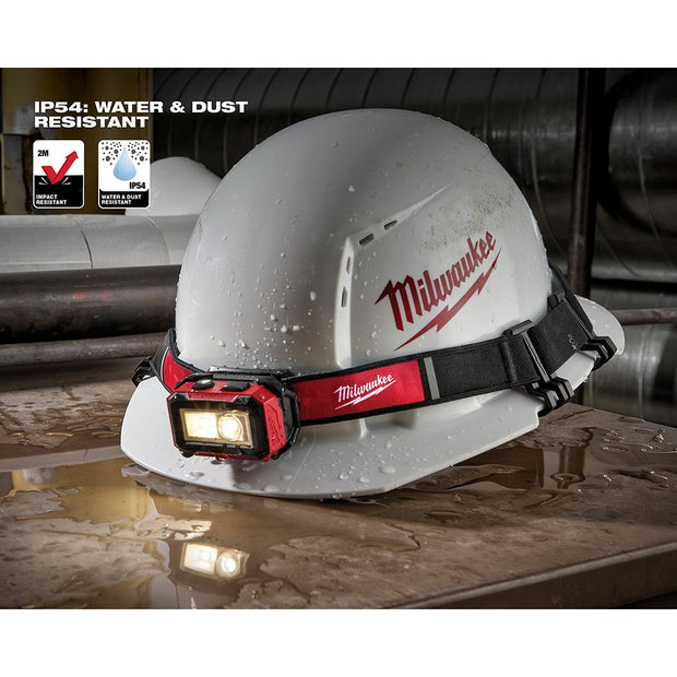 Milwaukee 2012R Milwaukee® Rechargeable  Magnetic Headlamp with Task Light