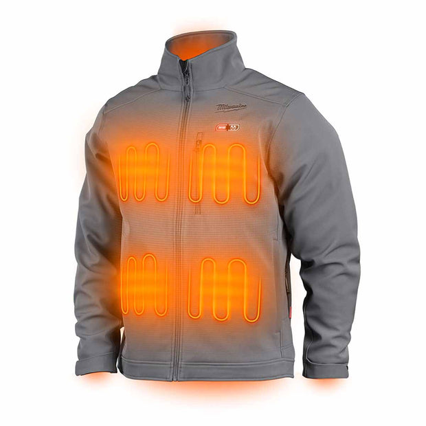 Milwaukee 204G-21 M12 Heated ToughShell™ Jacket Kit (Gray)