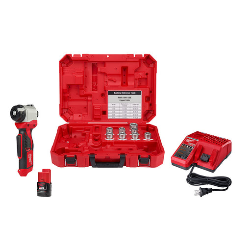Milwaukee 2435X-21 M12 Cable Stripper Kit for Cu RHW / RHH / USE - My Tool Store