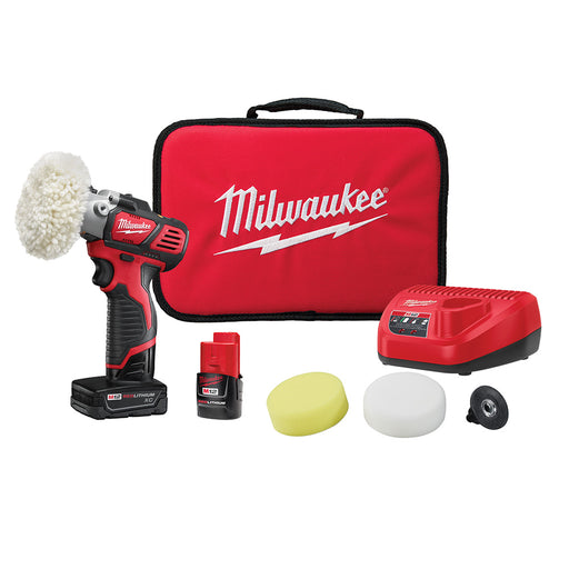 Milwaukee 2438-22X M12 Variable Speed Polisher/Sander Kit with XC Battery - My Tool Store