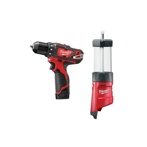 Milwaukee 2483-22P M12 Hammer Drill Kit w/Lantern - My Tool Store