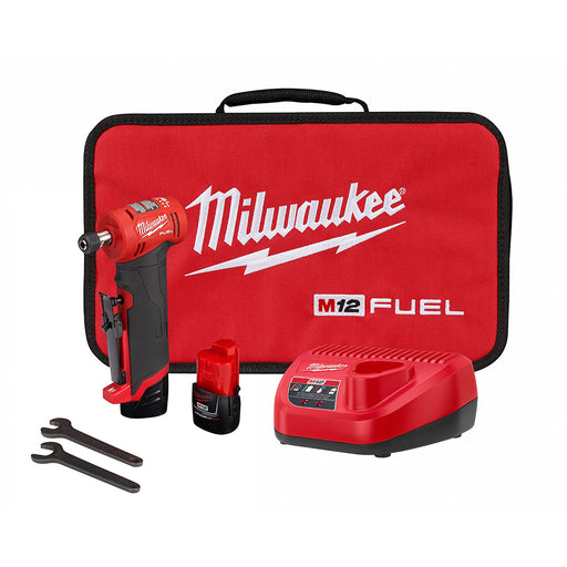 Milwaukee 2485-22 M12 FUEL Right Angle Die Grinder 2 Battery Kit - My Tool Store