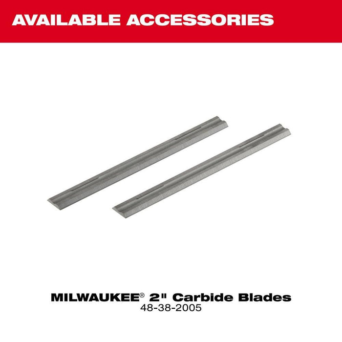 Milwaukee 2524-20 M12 Brushless 2" Planer - My Tool Store