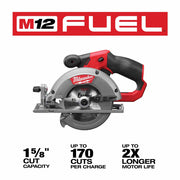 Milwaukee 2530-20 M12 FUEL 5-3/8" Circular Saw-Tool Only