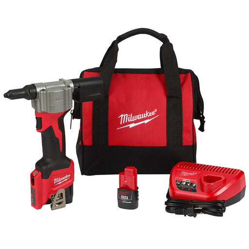 Milwaukee 2550-22 M12 Rivet Tool Kit - My Tool Store