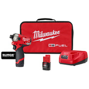 Milwaukee 2551-22 M12 FUEL SURGE 1/4" Hex Hydraulic Driver 2 Battery Kit