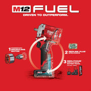 Milwaukee 2554-22 M12 FUEL Stubby 3/8" Impact Wrench Kit
