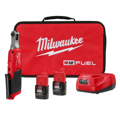 Milwaukee 2566-22 M12 FUEL™ 1/4" High Speed Ratchet (Kit) - My Tool Store
