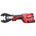 Milwaukee 2678-22BG M18 Force Logic 6T Utility Crimping Kit With D3 Grooves And Fixed Bg Die - My Tool Store