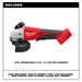 Milwaukee 2686-20 M18 Brushless 4-1/2" / 5" Cut-Off Grinder, Paddle Switch - My Tool Store