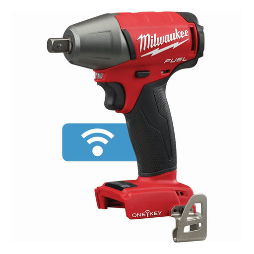 Milwaukee 2759-20 M18 FUEL 1/2" Compact Impact Wrench with Pin Detent with ONE-KEY (Bare Tool) - My Tool Store
