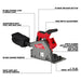 Milwaukee 2831-20 M18 FUEL 6-1/2" Plunge Track Saw - My Tool Store