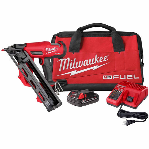 Milwaukee 2839-21CT M18 FUEL™ 15 Gauge Finish Nailer Kit - My Tool Store