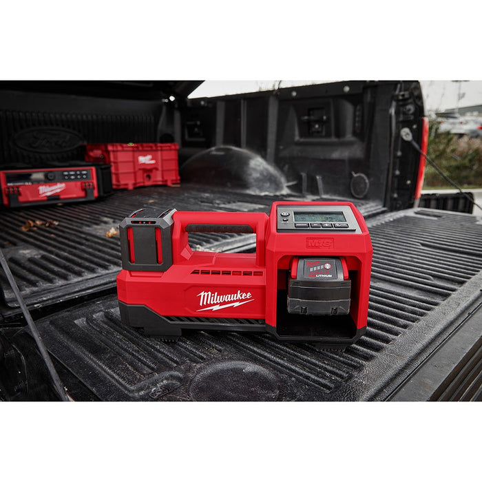 Milwaukee 2848-20 M18 Compact Tire Inflator, Tool Only