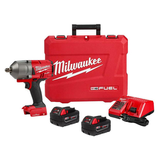 Milwaukee 2862-22R M18 FUEL  w/ ONE-KEY High Torque Impact Wrench 1/2" Pin Detent Kit - My Tool Store