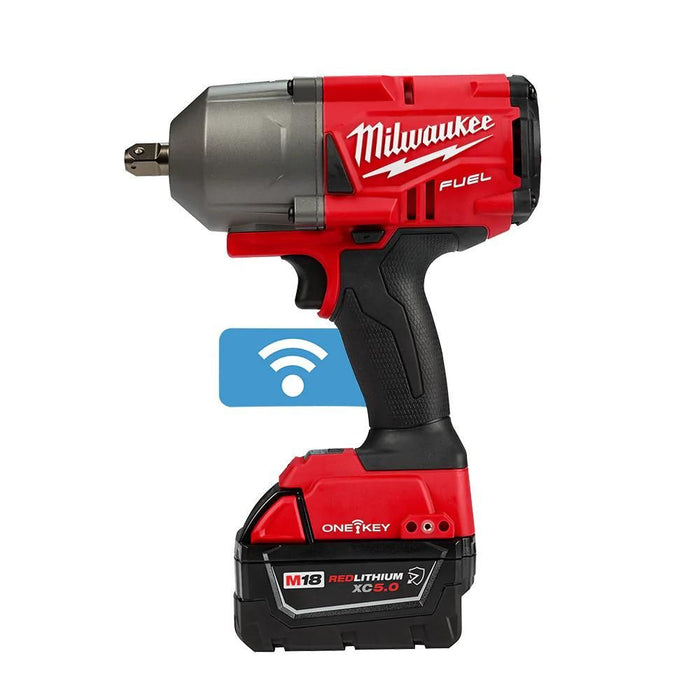 Milwaukee 2862-22R M18 FUEL  w/ ONE-KEY High Torque Impact Wrench 1/2" Pin Detent Kit - My Tool Store