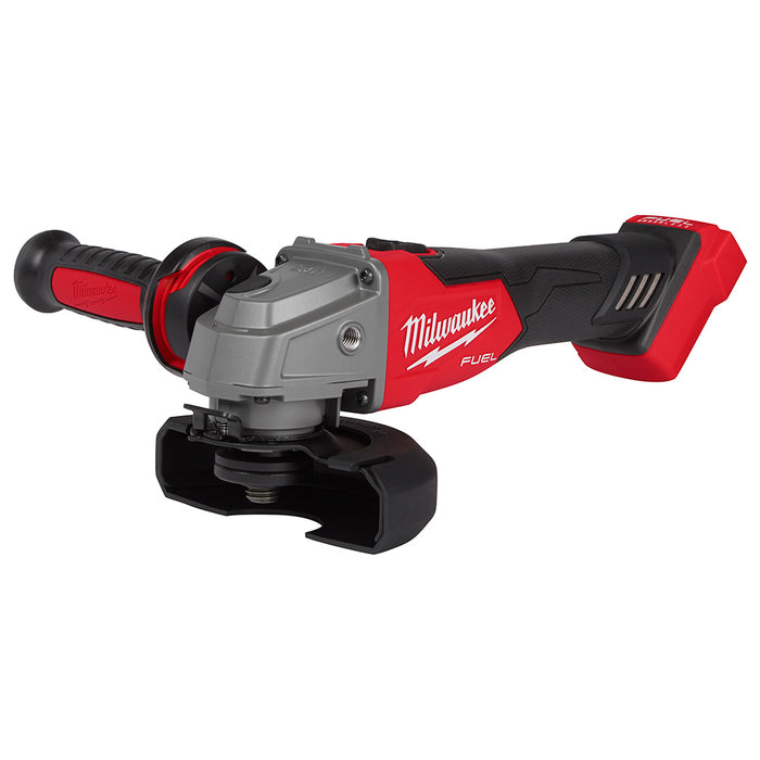 Milwaukee 2881-20 M18 FUEL™ 4-1/2" / 5" Grinder Slide Switch, Lock-On, Bare - My Tool Store