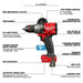 Milwaukee 2906-20 M18 FUEL 1/2" Hammer Drill/Driver w/ ONE-KEY - My Tool Store