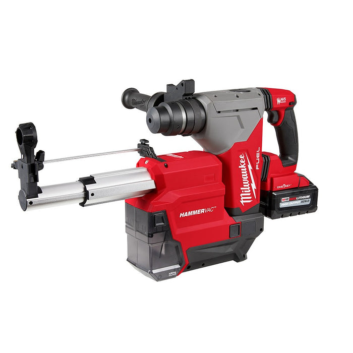 Milwaukee 2915-22DE M18 FUEL 1-1/8” SDS Plus Rotary Hammer Kit With Dedicated Dust Extractor - (2) XC6.0 Battery Pack - My Tool Store
