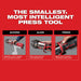 Milwaukee 2922-22M M18™ FORCE LOGIC™ Press Tool w/ ONE-KEY™ w/ ¼” – 7/8” Streamline™ ACR Press Jaws - My Tool Store