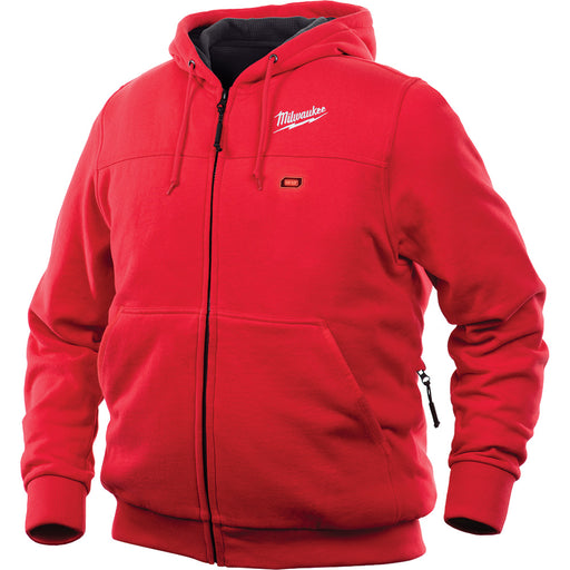 Milwaukee 302R-20 M12 Heated Hoodie Only, Red - My Tool Store