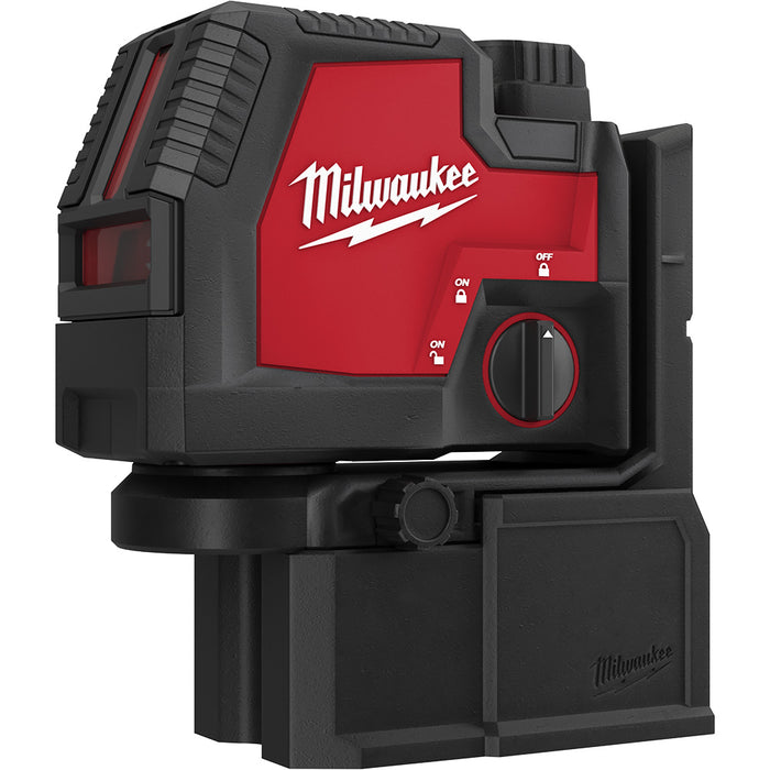 Milwaukee 3522-21 USB Rechargeable Green Cross Line & Plumb Points Laser - My Tool Store