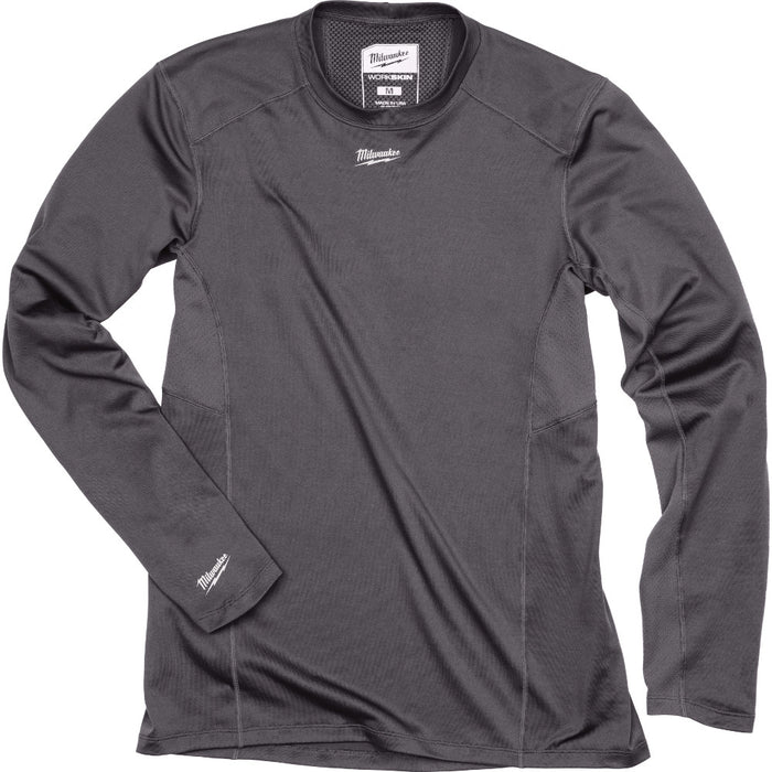 Milwaukee 401G-L WORKSKIN Cold Weather Base Layer - Gray, Large