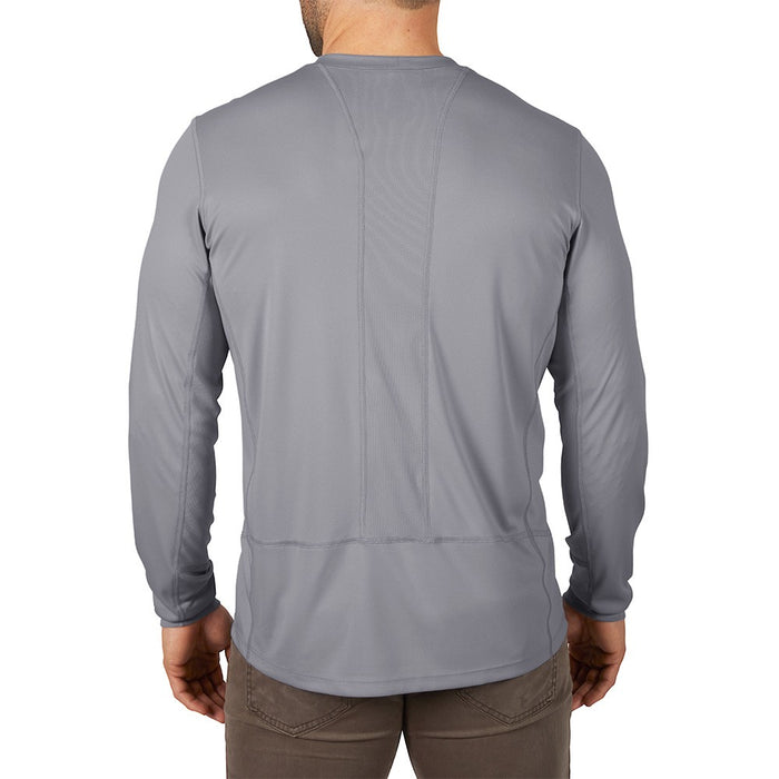 Milwaukee 415G-S WORKSKIN Lightweight Performance Long Sleeve Shirt- Gray, S - My Tool Store