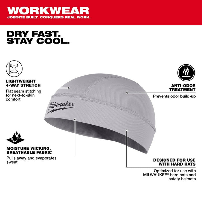 Milwaukee 425G WORKSKIN Warm Weather Hard Hat Liner - My Tool Store