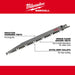 Milwaukee 48-00-1305 12 in. 5 TPI Pruning SAWZALL® Blade - My Tool Store