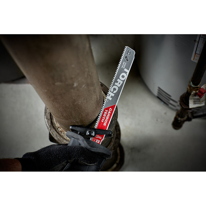 Milwaukee 48-00-5202 9" 7TPI Torch Metal Cutting Sawzall Blade with Carbide Teeth - My Tool Store