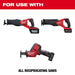 Milwaukee 48-00-5233 12" 3 TPI The AX™ with Carbide Teeth for Pruning & Clean Wood SAWZALL® Blade 1PK - My Tool Store
