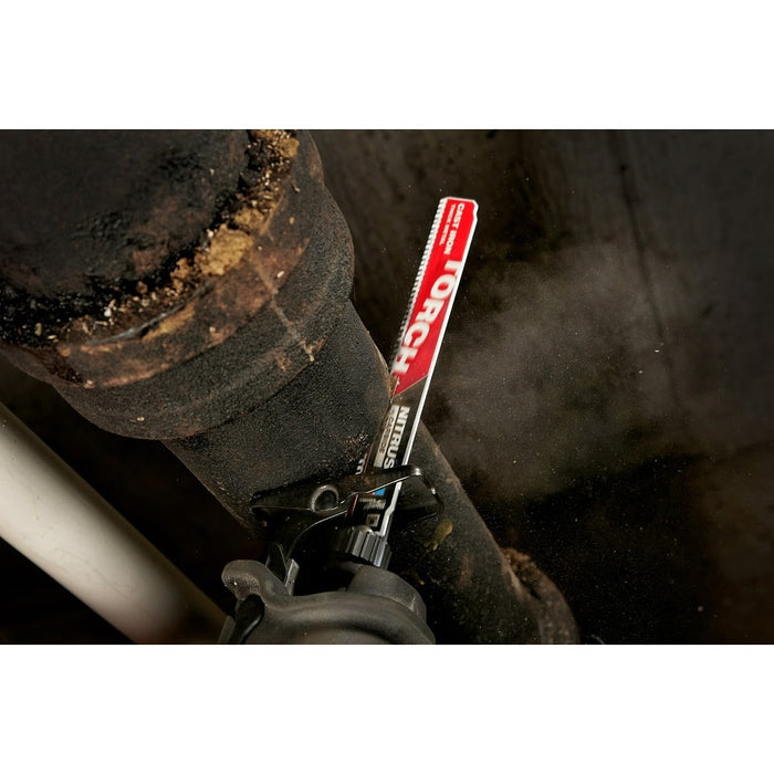 Milwaukee 48-00-5263 12” 7TPI The TORCH™ with NITRUS Carbide™ for Cast Iron SAWZALL®  Blade 1PK