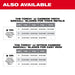 Milwaukee 48-00-5501 6" 7TPI Torch Metal Cutting Sawzall Blade with Carbide Teeth, 5 Pack - My Tool Store