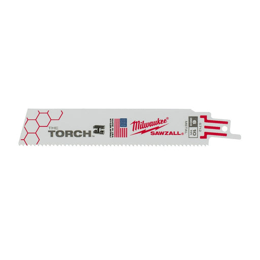 Milwaukee 48-01-7712 6" 10 TPI The Torch SAWZALL Blades, 100 Pack - My Tool Store