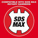Milwaukee 48-20-3965 SDS Max 4CT MX4 1-1/8" x 8" x 13" - My Tool Store