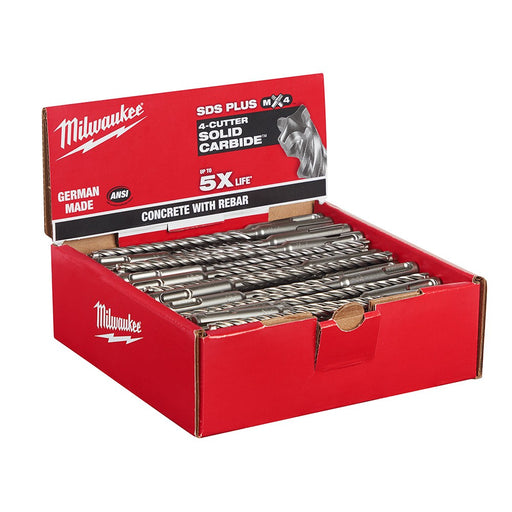 Milwaukee 48-20-7990 SDS-PLUS 4CT MX4™ 3/16" X 4" X 6" (100-Pack) - My Tool Store