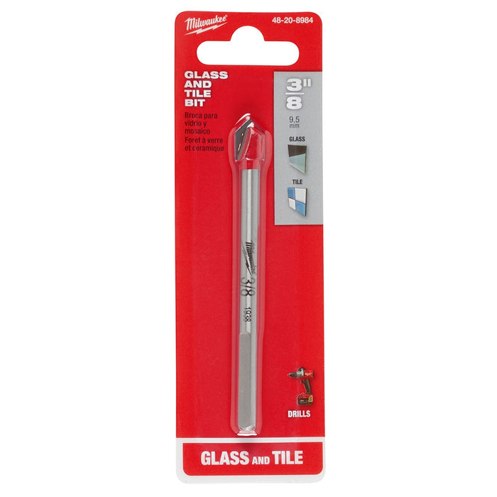 Milwaukee 48-20-8984 3/8" Glass and Tile Bit - My Tool Store